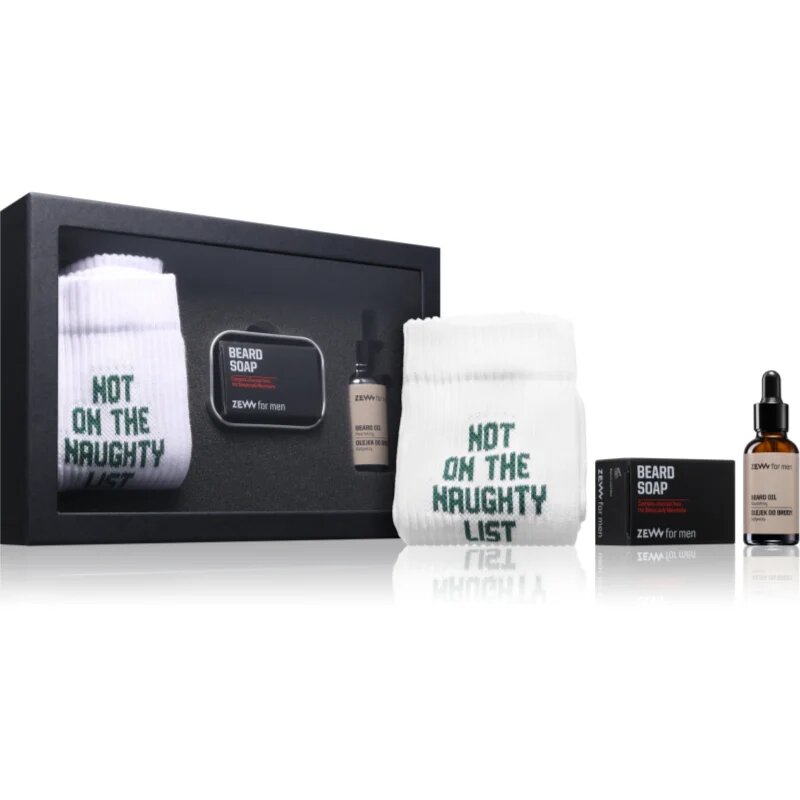 Zew For Men GIFTSET Not Naughty Lumberjack set – with Beard Soap подаръчен комплект за мъже