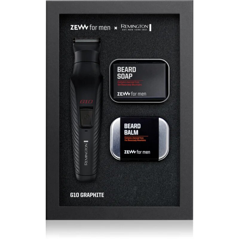 Zew For Men GIFTSET ZEW x Remington G10 set комплект за подстригване на брада и косми по тялото