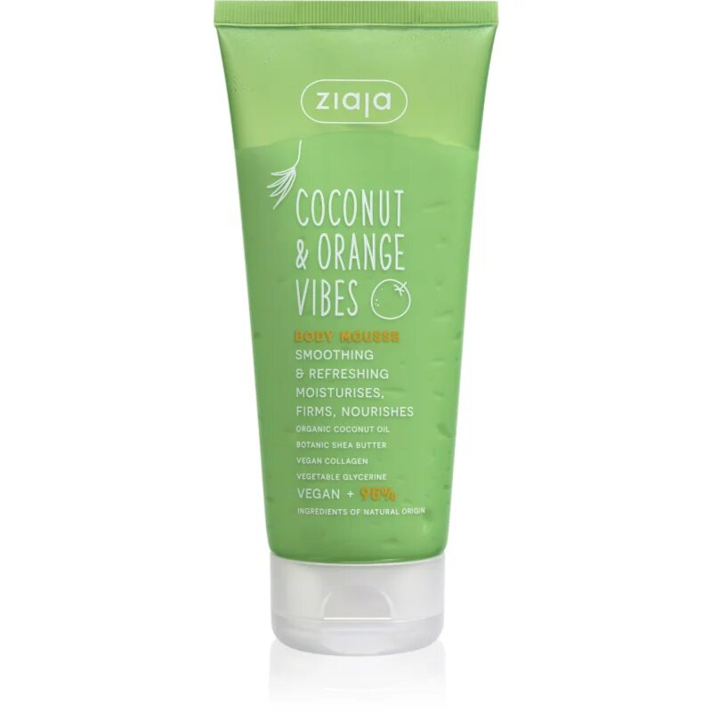 Ziaja Coconut & Orange Vibes пяна за тяло с хидратиращ ефект 200 мл.