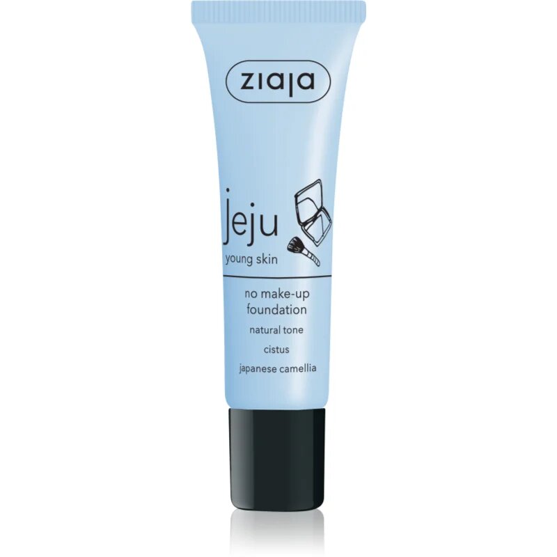 Ziaja Jeju Young Skin течен коректор за перфектна кожа цвят Natural 30 мл.