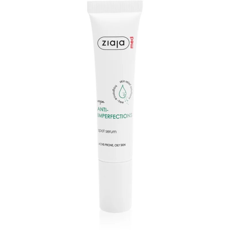 Ziaja Med Anti-Imperfections локална грижа против акне на лицето деколтето и гърба 15 мл.