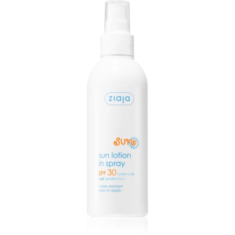 Ziaja Sun слънцезащитно мляко в спрей SPF 30 170 мл.