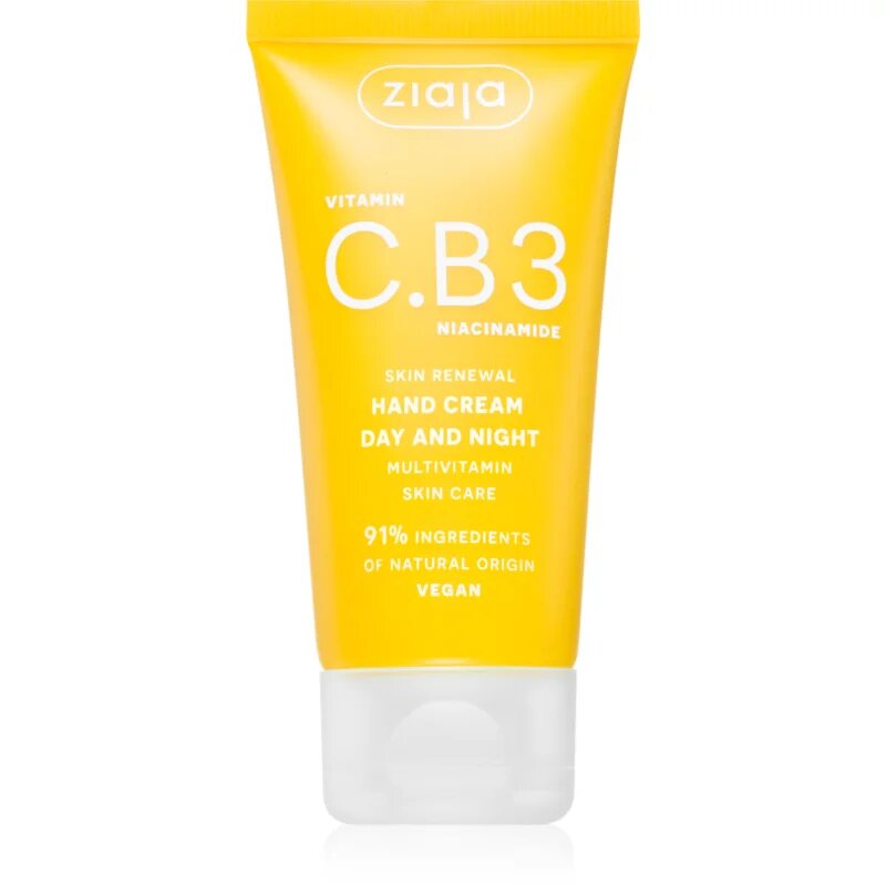 Ziaja Vitamin C.B3 Niacinamide хидратиращ крем за ръце 50 мл.