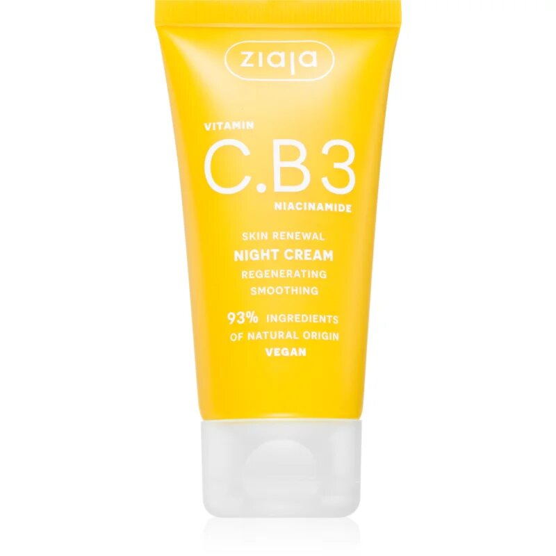 Ziaja Vitamin C.B3 Niacinamide нощен крем-маска 50 мл.