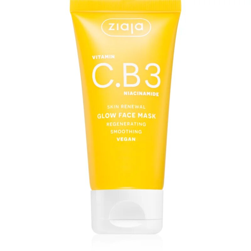 Ziaja Vitamin C.B3 Niacinamide озаряваща маска за лице 50 мл.