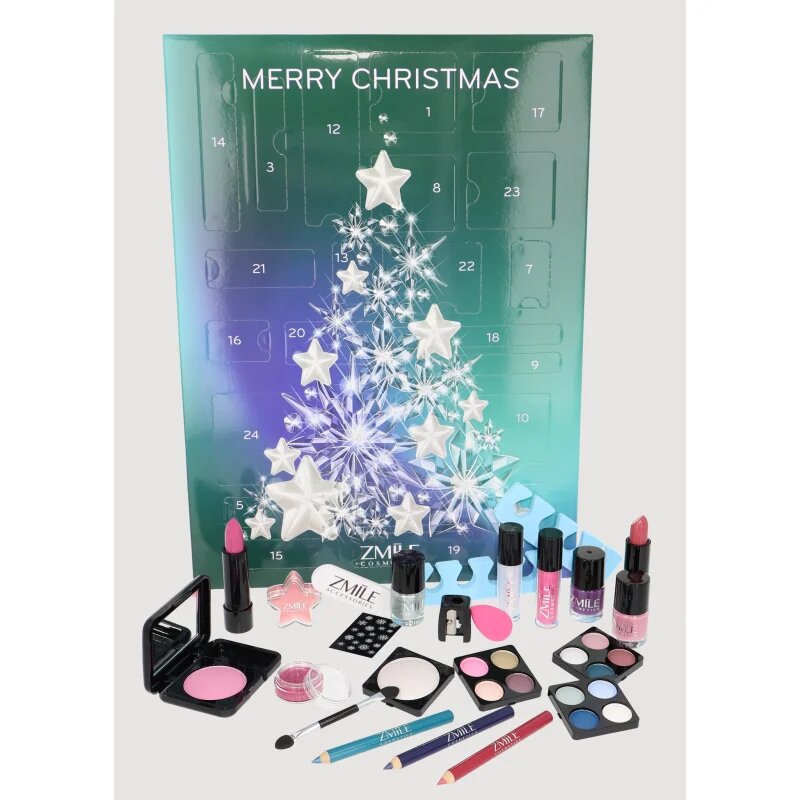 ZMILE COSMETICS Crystal Teal Time коледен календар