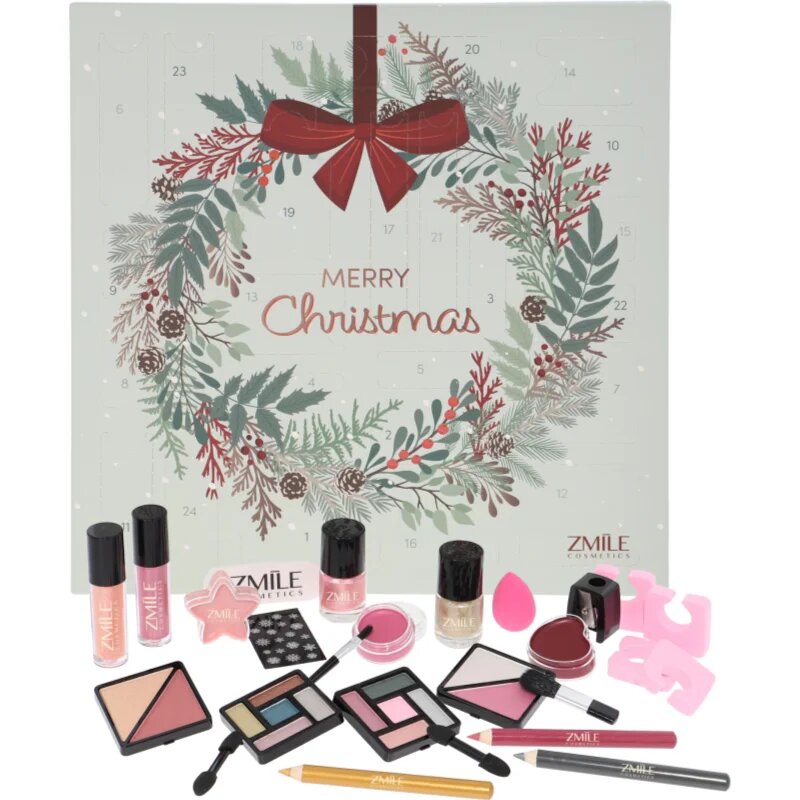 ZMILE COSMETICS Jingle and Glow коледен календар