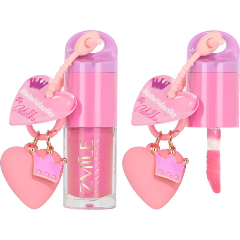 ZMILE COSMETICS Lipgloss By Adélka блясък за устни с блестящи частици 4.5 мл.