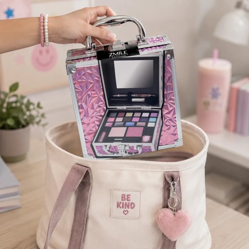 ZMILE COSMETICS Pink Glam козметично куфарче
