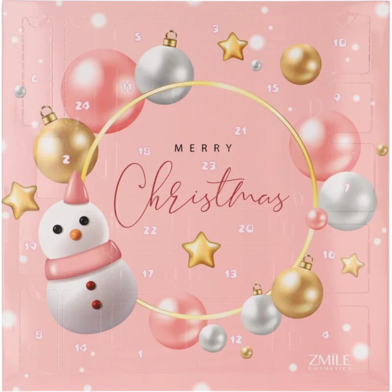 ZMILE COSMETICS Square Snowman коледен календар