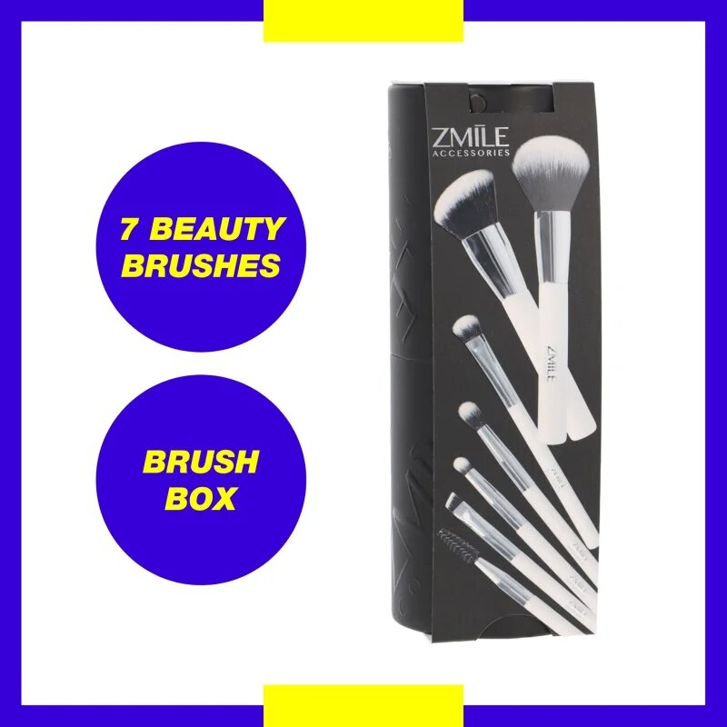ZMILE COSMETICS Your Utensilo Brushes комплкет четки с калъф