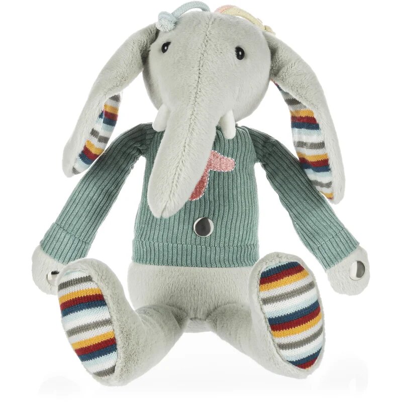 Zopa Plush Interactive Buddy Elephant интерактивна плюшена играчка 12 m+ 1 бр.