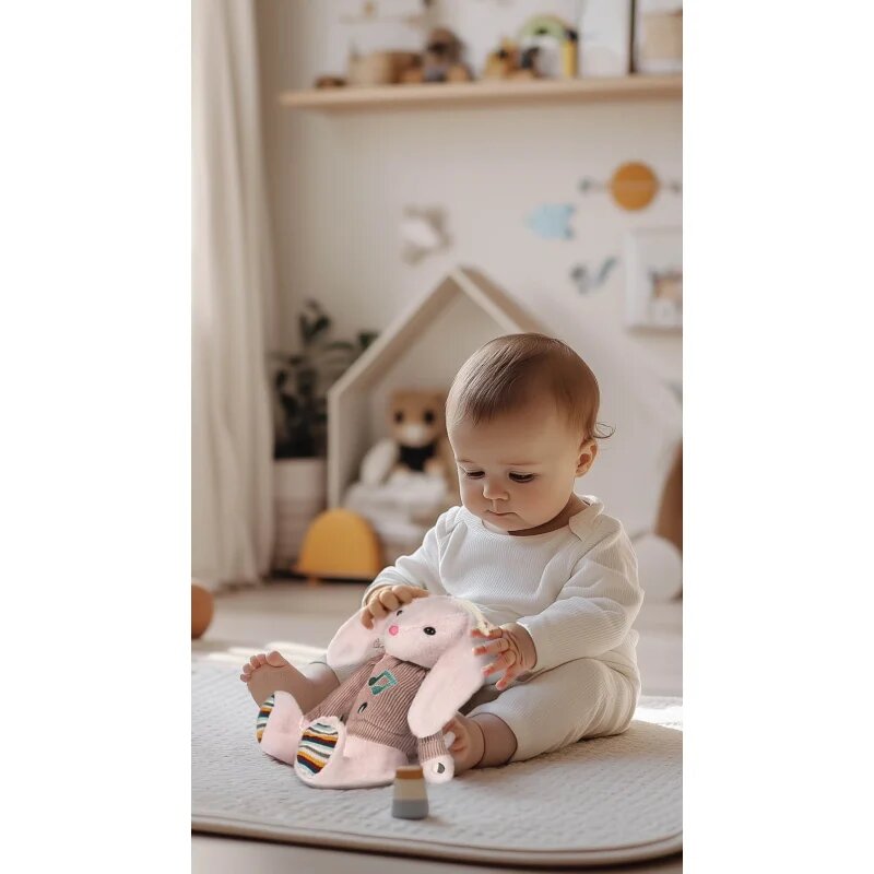 Zopa Plush Interactive Buddy Rabbit интерактивна плюшена играчка 12 m+ 1 бр.