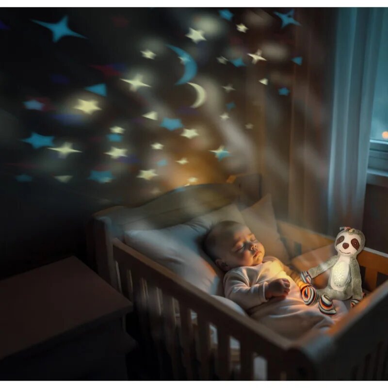 Zopa Plush Sleepy Toy with Projector and Melodies Raccoon проектор с мелодия 0 m+ 1 бр.