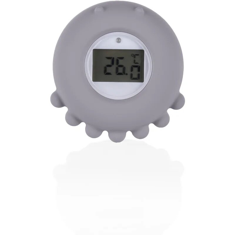 Zopa Silicone Digital Thermometer 2in1 Дигитален термометър за ваната Dove Grey 1 бр.