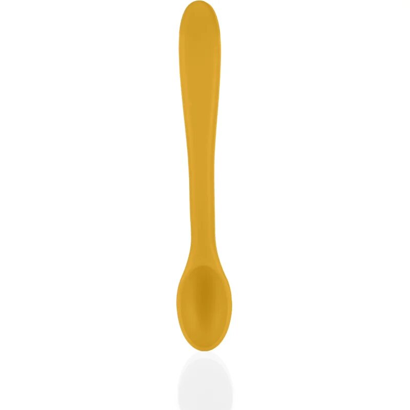 Zopa Silicone Spoon лъжичка 6 m+ Mustard Yellow 1 бр.