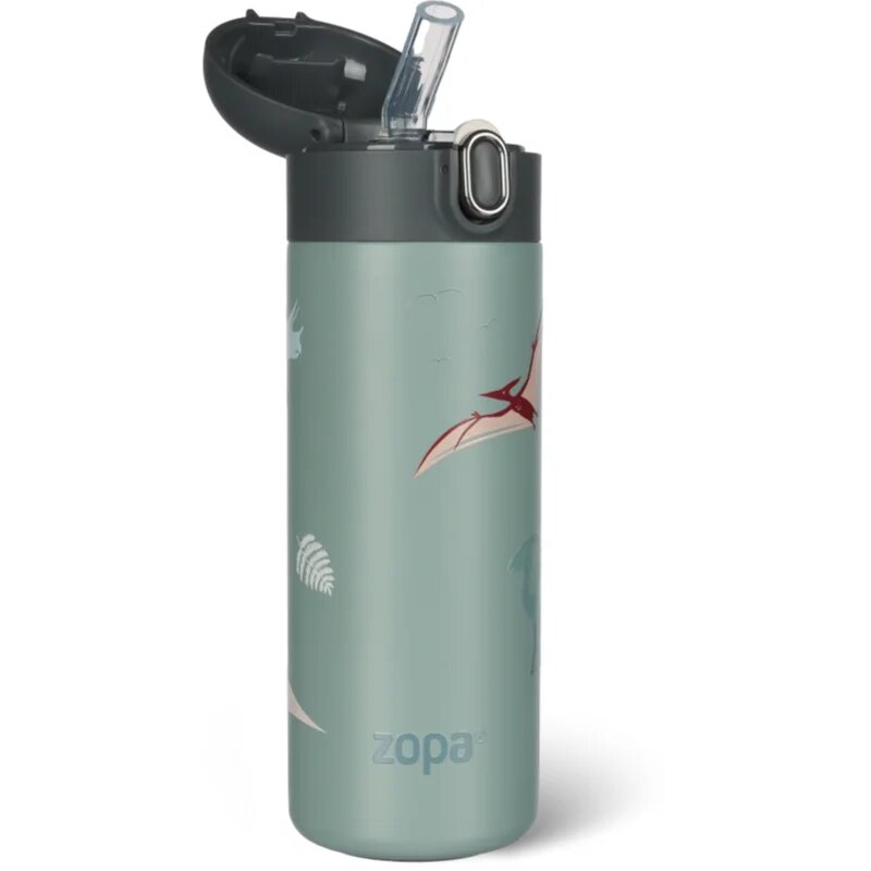 Zopa Thermo Bottle with Drinking Spout термос със сламка Dino 1 бр.