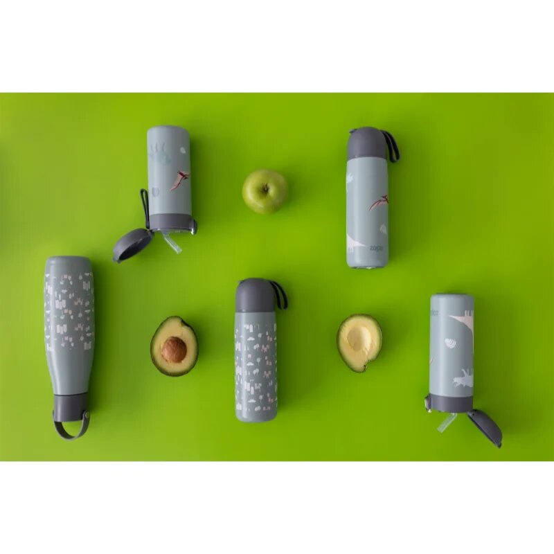 Zopa Thermo Bottle with Drinking Spout термос със сламка Dino 1 бр.