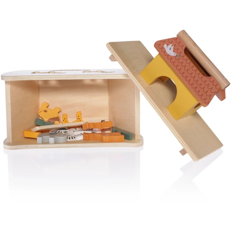 Zopa Wooden Ark играчка за подреждане от дърво 1 бр.