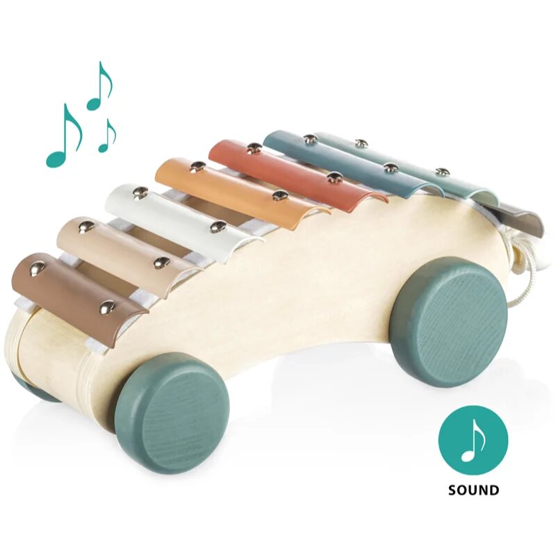 Zopa Wooden Pull Xylophone подвижен ксилофон от дърво 1 бр.