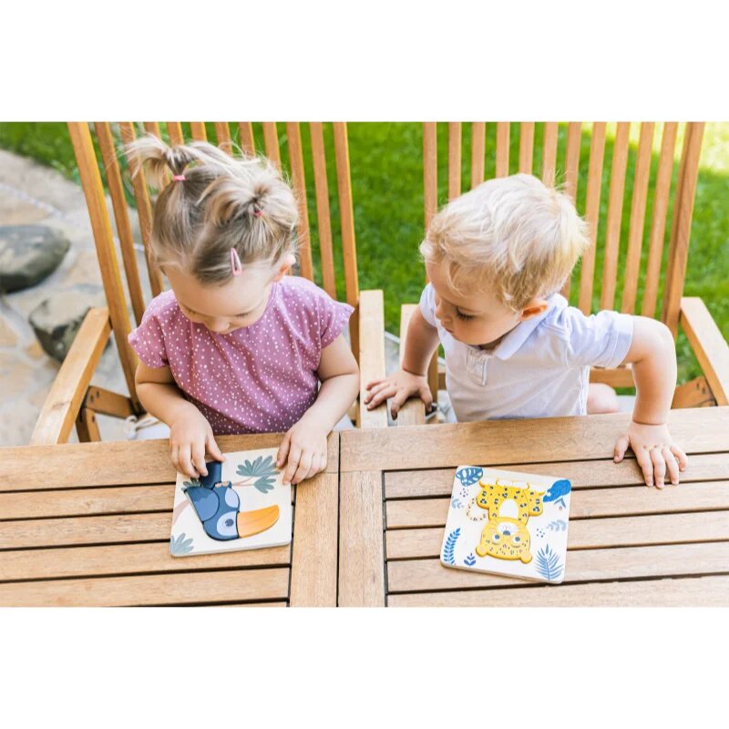 Zopa Wooden Puzzle Small пъзел от дърво Zebra 1 бр.