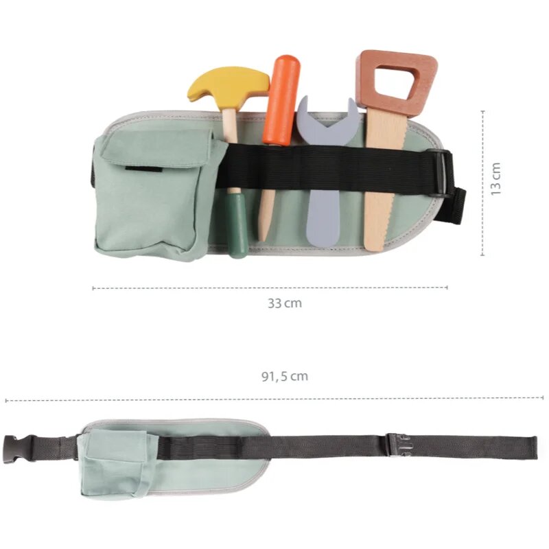 Zopa Wooden Tools With a Belt играчка от дърво 1 бр.