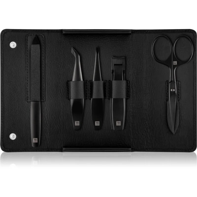 Zwilling Premium Black комплект за маникюр за мъже