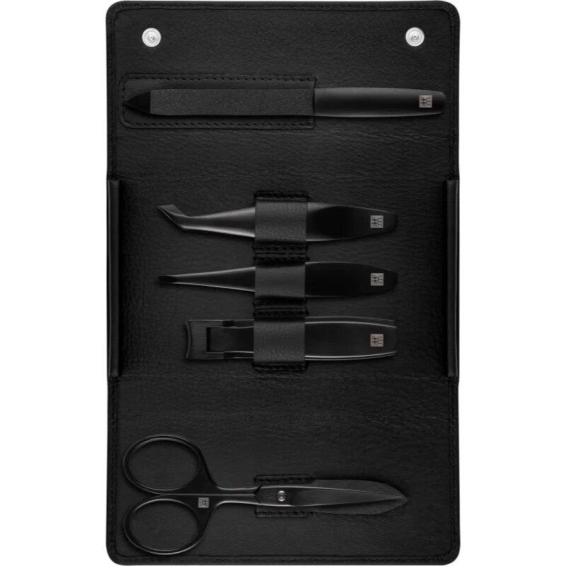 Zwilling Premium Black комплект за маникюр за мъже