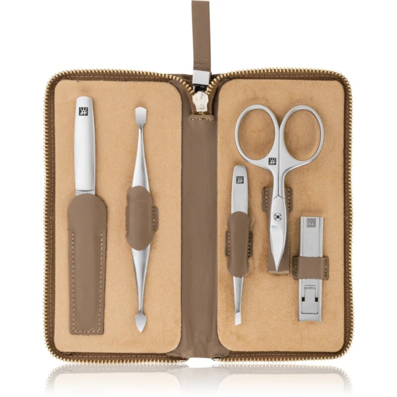 Zwilling Twinox Taupe комплект за маникюр